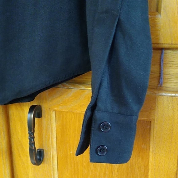 INC black faux suede size 14 - Picture 2 of 4